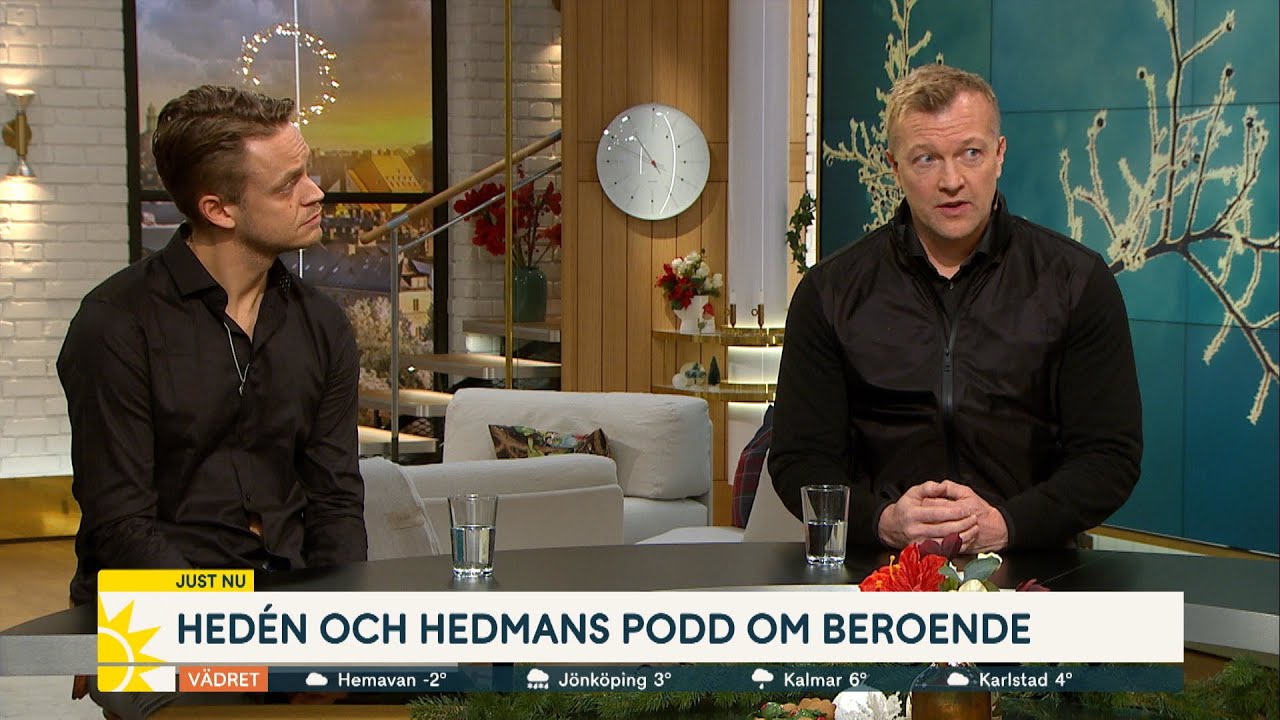 Magnus Hedman om missbruket: ”Man blir en mästare på att ljuga” - Nyhetsmorgon (TV4)