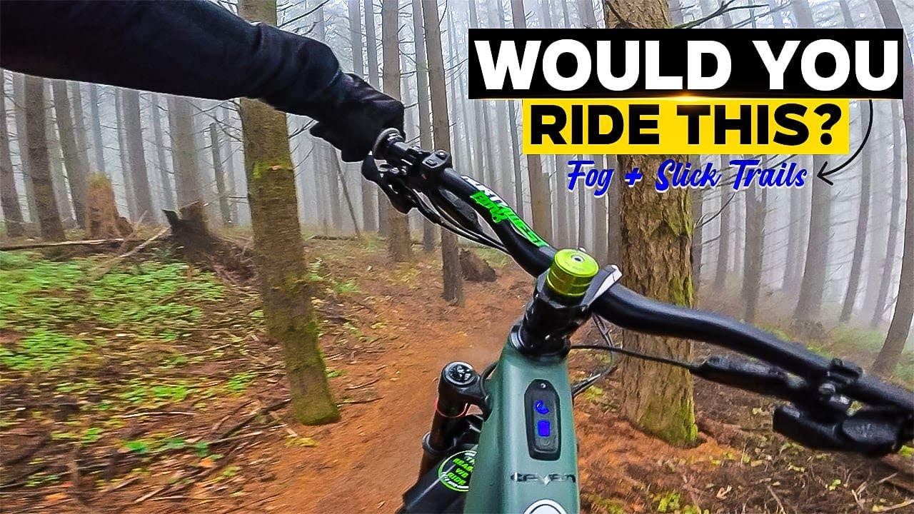 Катание по Роки-Пойнт в тумане | Скользкие трассы и потрясающие кадры