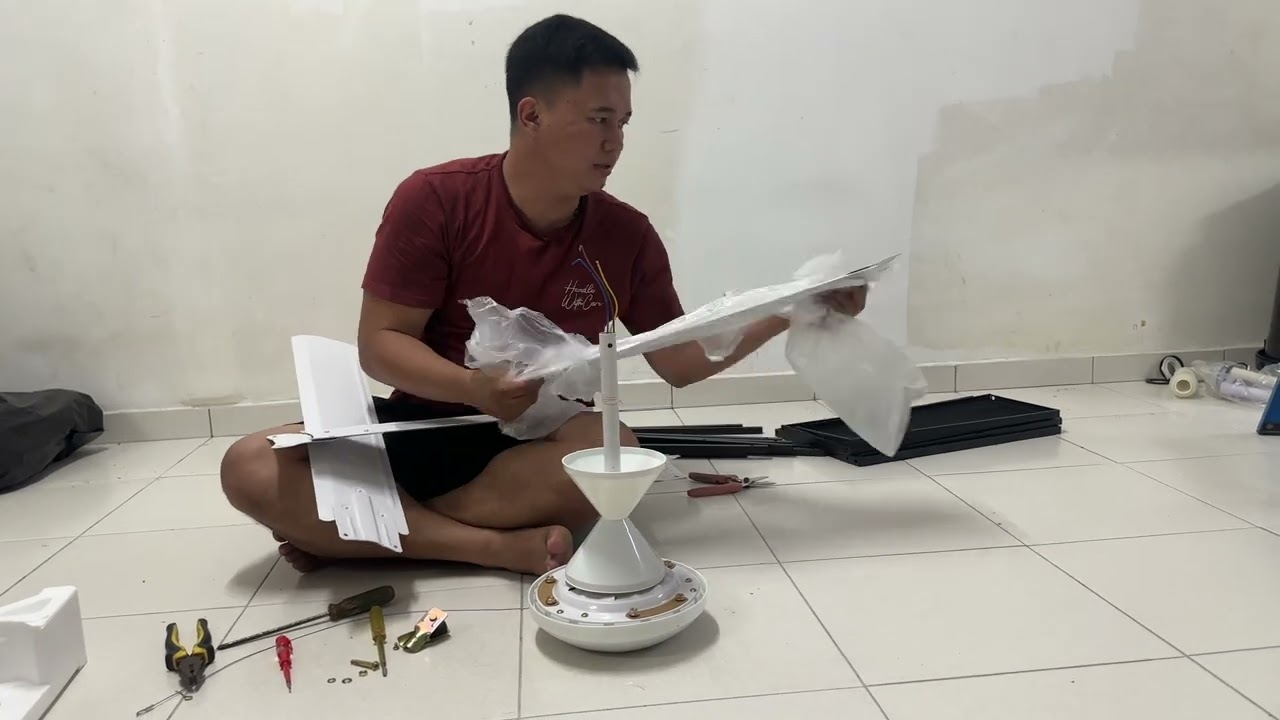 CARA TUKAR KIPAS SILING BARU