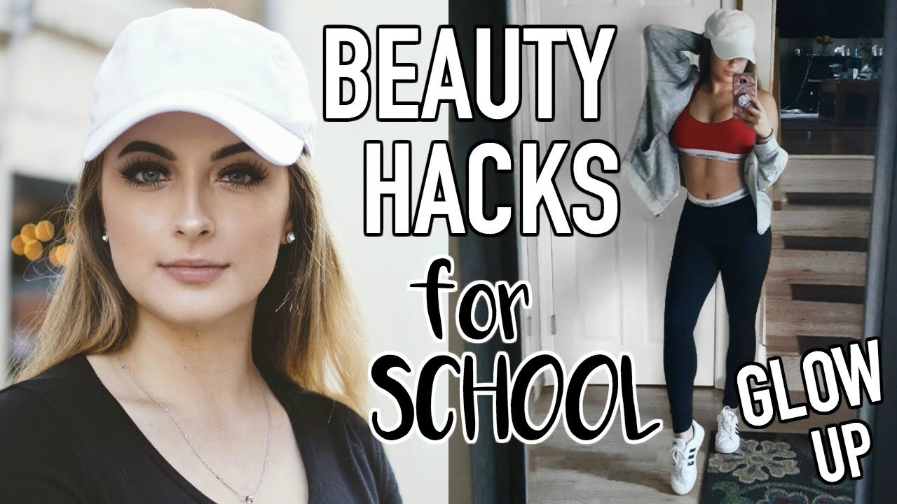 8 BEAUTY HACKS to Make You GLOW UP For School