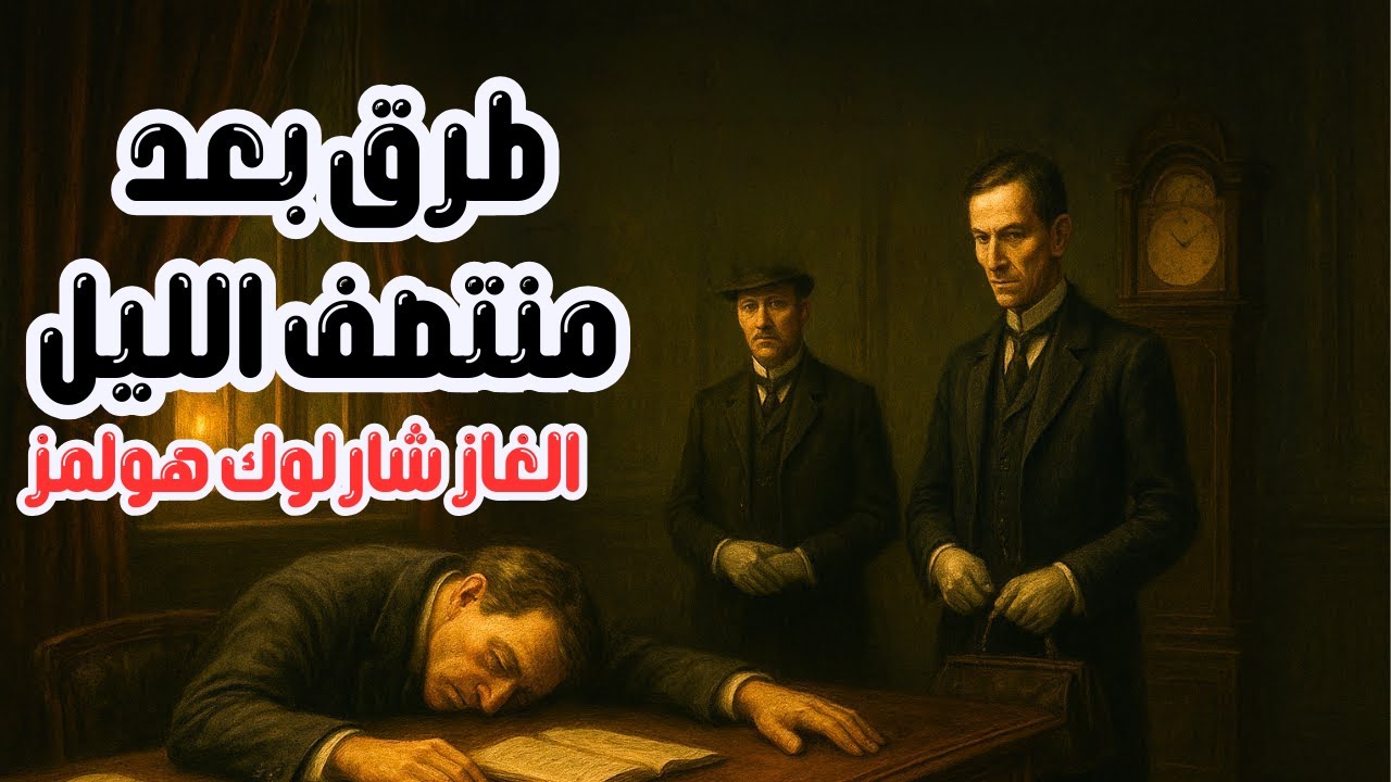 🕵️‍♂️شيرلوك هولمز ودق الباب بعد منتصف الليل | لغز من ألغاز شيرلوك هولمز.