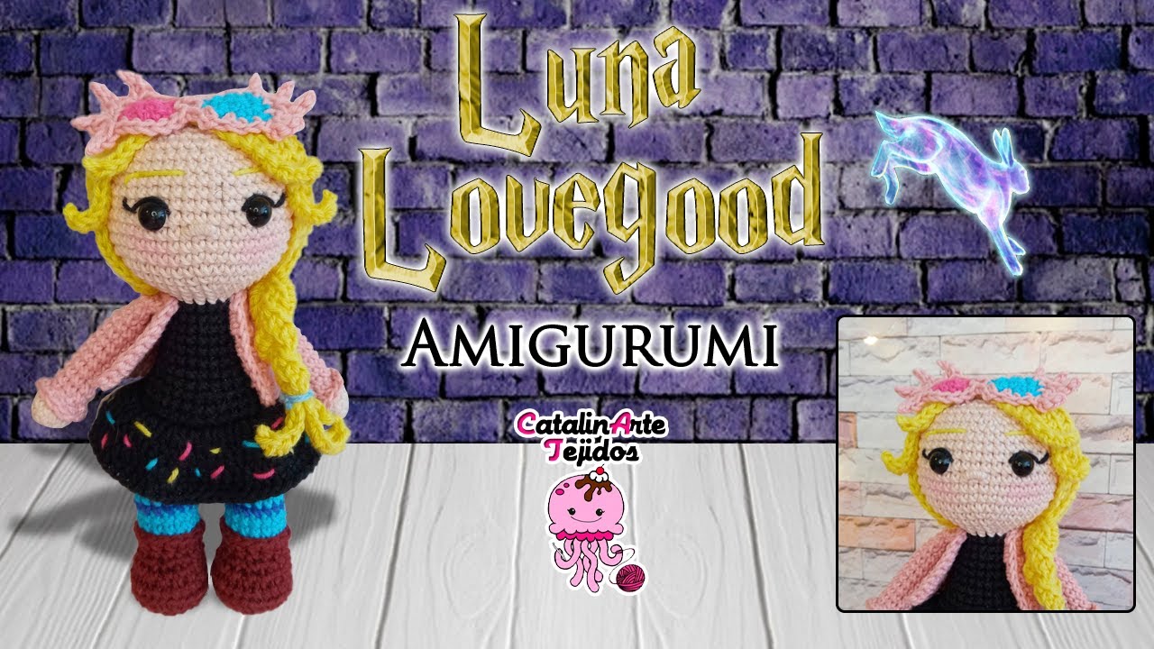 Luna Lovegood amigurumi | CatalinArte Tejidos