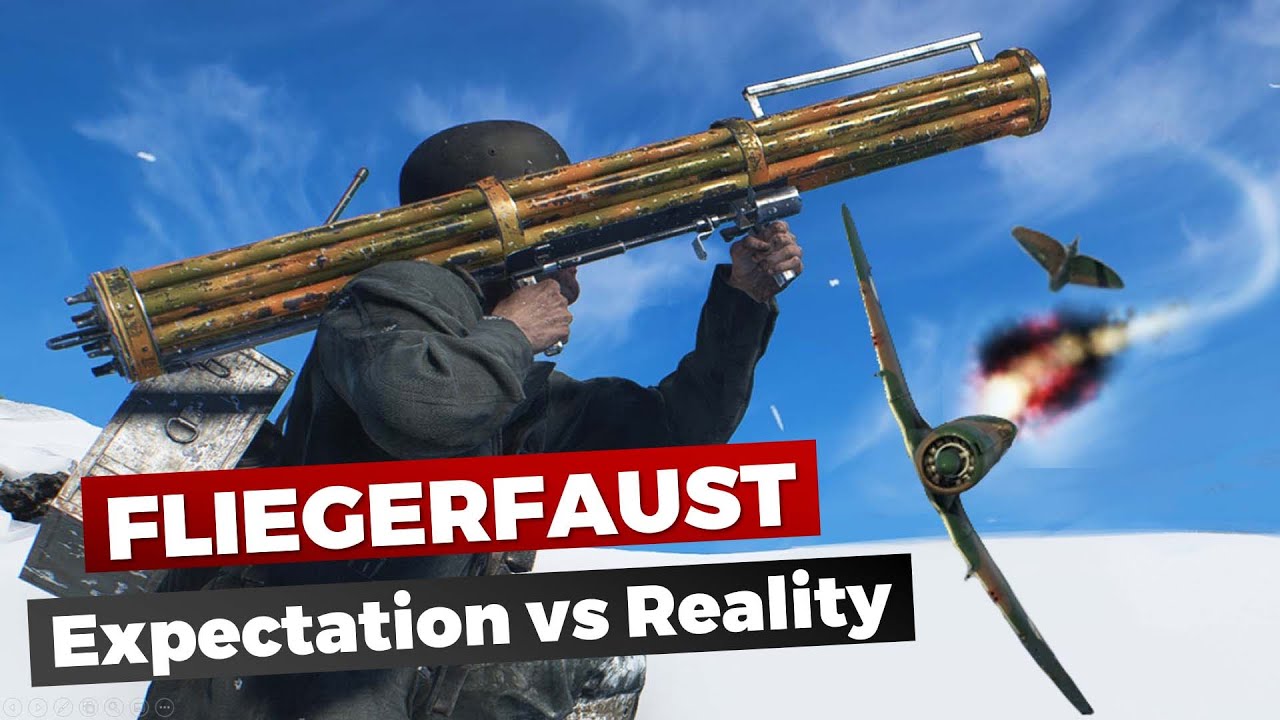 Fliegerfaust & Luftfaust: зенитная артиллерийская установка для бедняков