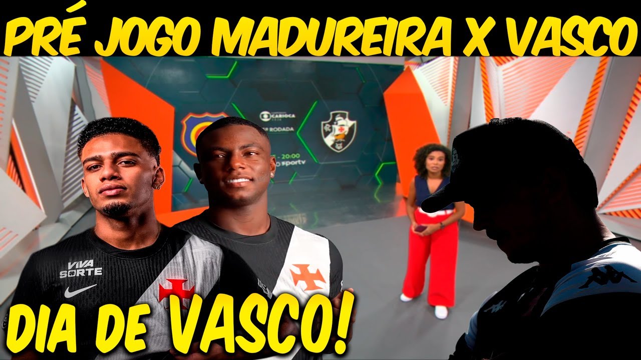 GLOBO ESPORTE RIO💢SEGUNDA💢COM DINIZ CONTESTADO, VASCO ENFRENTA O MADUREIRA EM SÃO JANUÁRIO💢E+