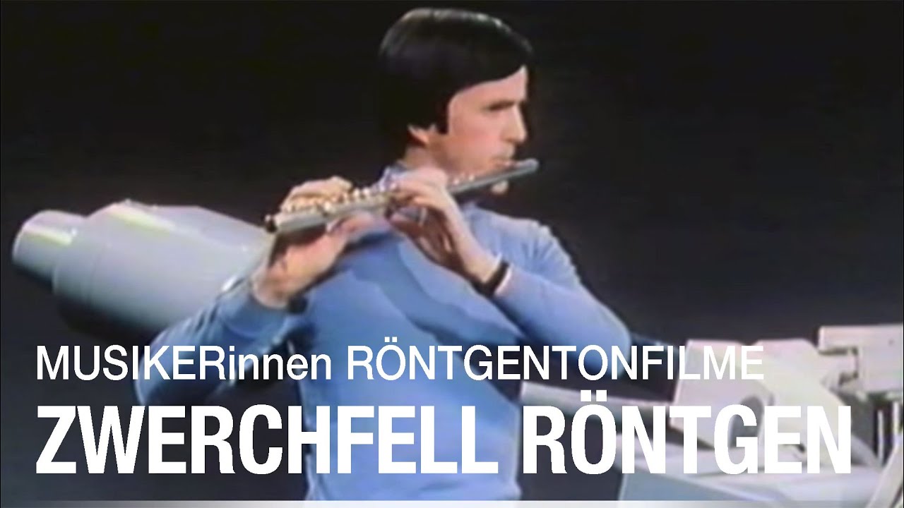 Histor. Röntgentonfilme zur Atmung und Haltung beim Musizieren