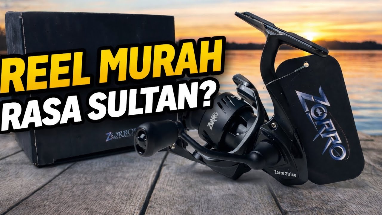 REEL MURAH RASA SULTAN❓ZORRO STRIKE 800SW DICOBA‼️