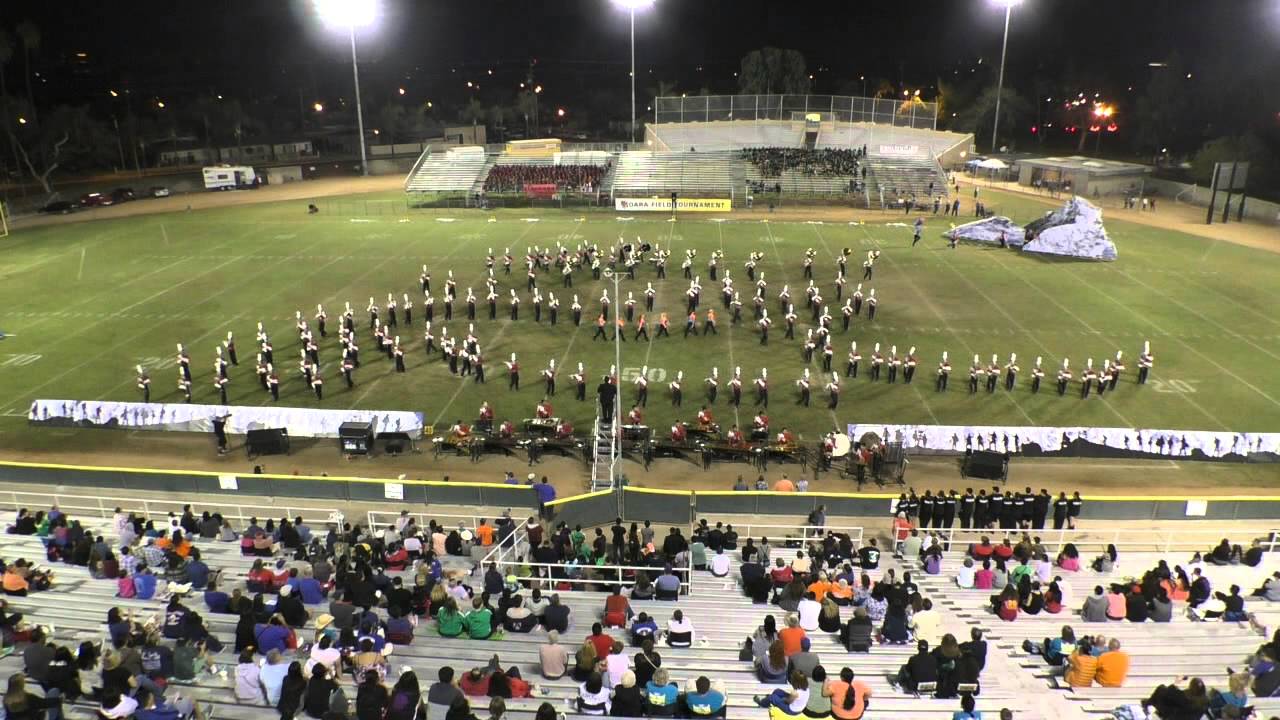 RIVERSIDE KING HIGH SCHOOL BAND AND COLOR GUARD-LOARA FIELD TOURNAMENT 10/31/2015