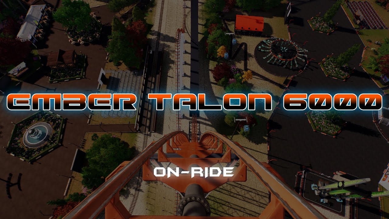 EMBER TALON 6000 (On-Ride) | Nymora Coast {Planet Coaster 2} 4K