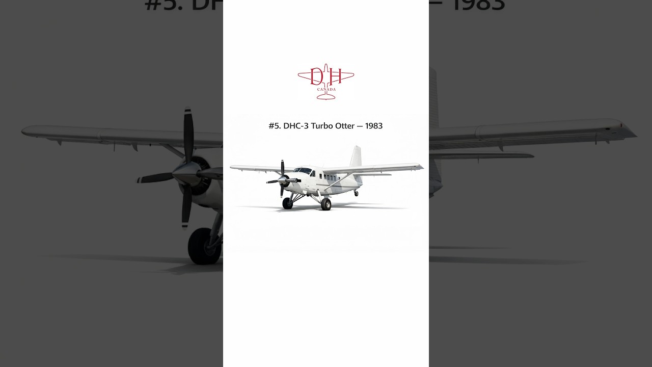De Havilland Canada Aircraft Ranked by Debut Year ✈️ From Beaver to Dash 8 