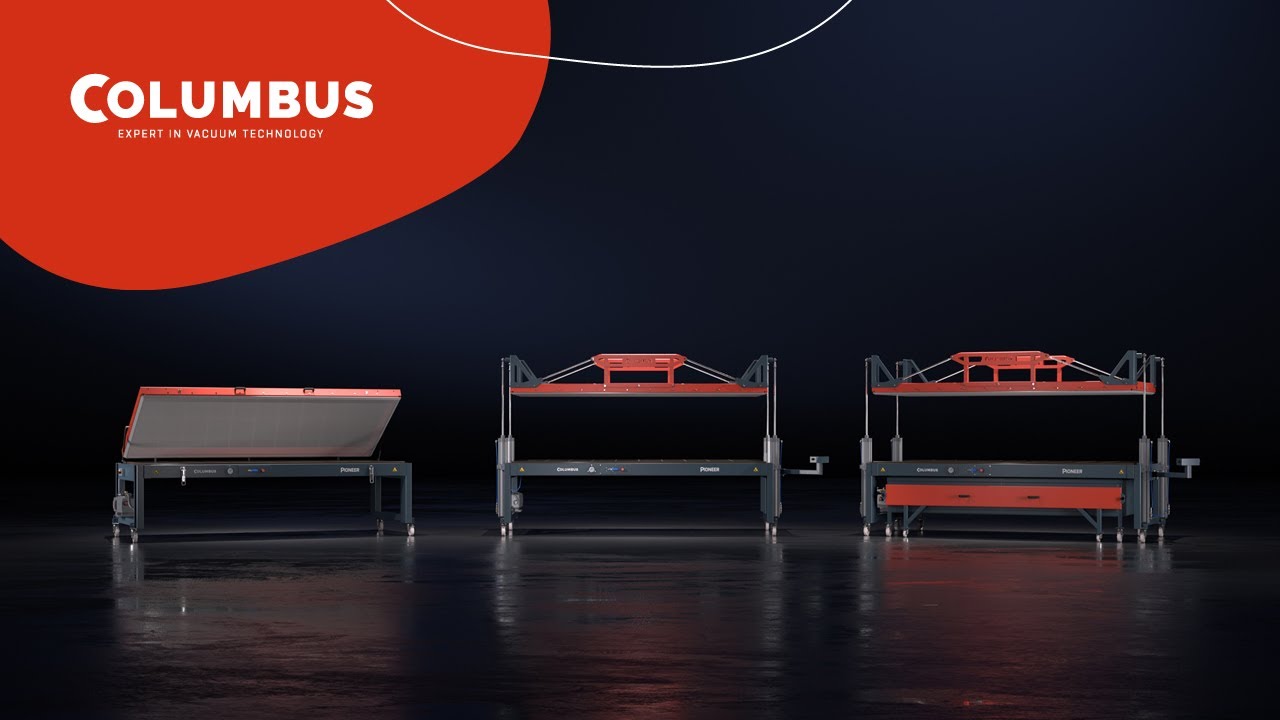 PIONEER – the innovative vacuum press modular system