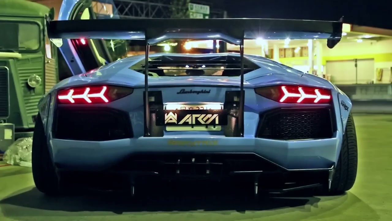 INSANE FLAMES Lamborghini Aventador LP720 4 Ft  Liberty WalkArmytrixAirrexForgiato