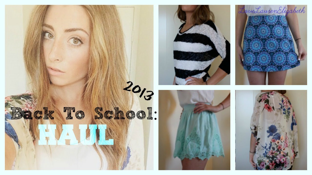Back To School: Haul Feat. Westfield Mall, NastyGal, & ShopTobi!