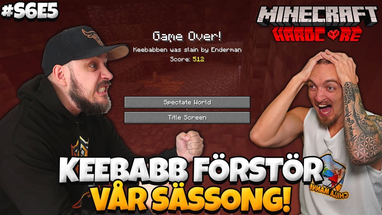 KEEBABB FÖRSTÖR SÄSONG 6 I MINECRAFT HARDCORE