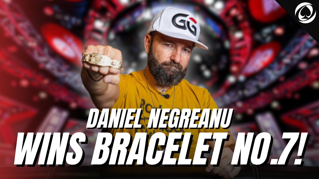 Daniel Negreanu Wins 7th WSOP Bracelet! 🔥
