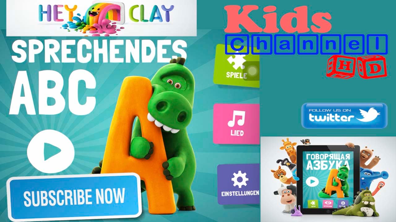 Sprechendes ABC by Hey-Clay.com App Demo Preview (Talking ABC German version)