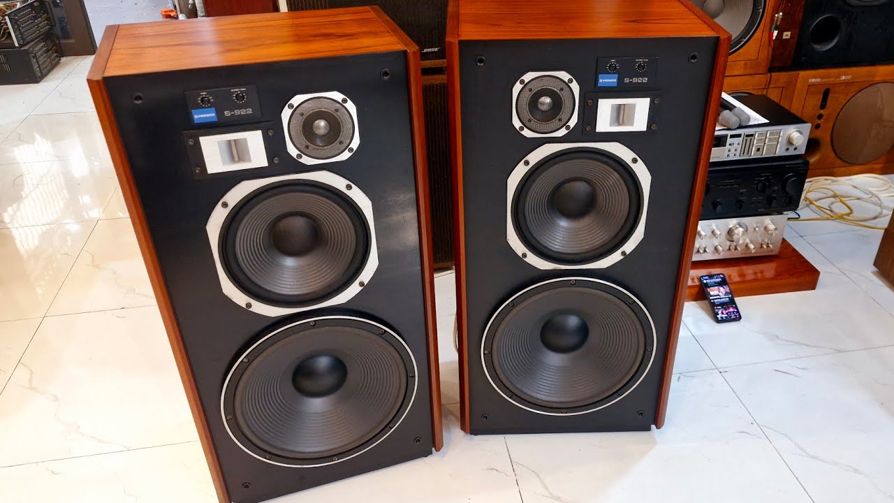Loa pioneer s 922   đời chót   của 922 chất âm đa hệ . BASS UY LỤC . BÁO GIÁ CUỐI VIDEO