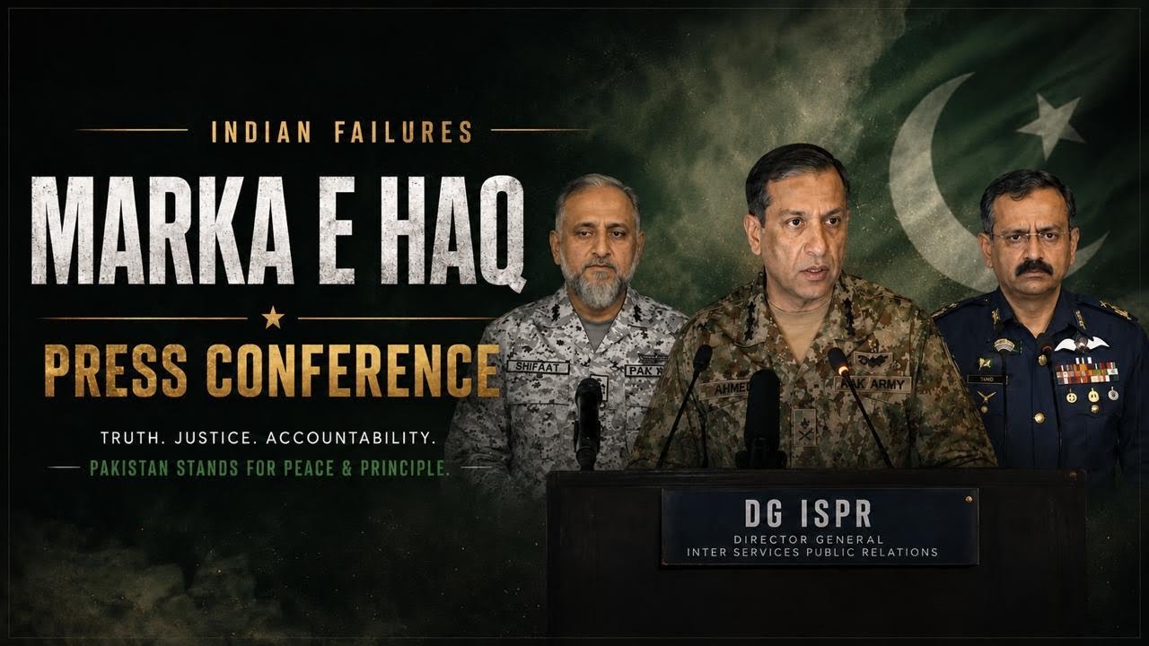 Highlights of Joint Tri-Service Press Conference | First Marka e Haq Anniversary | 7 May 2026