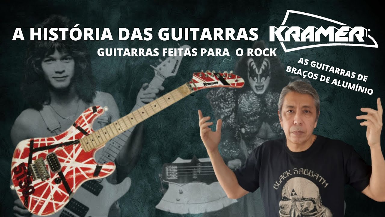 A História das Guitarras Kramer - As Guitarras com Braço de Alumínio