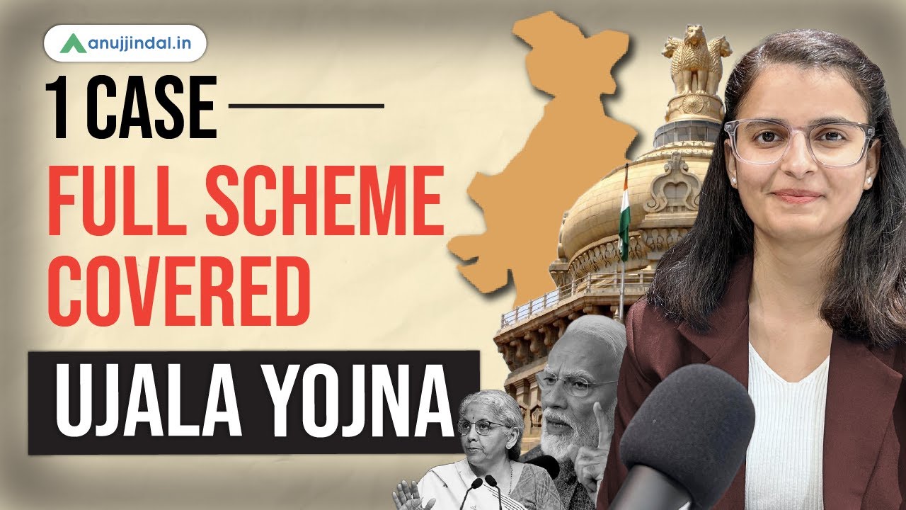 Government Schemes for RBI Grade B & NABARD Grade A 2025 | Ujala Scheme | Anuj Jindal