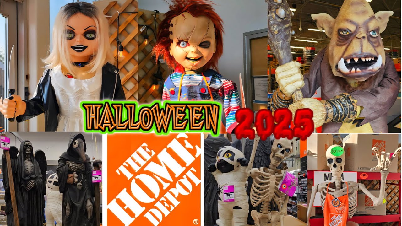NEW HOME DEPOT HALLOWEEN 2025  🎃