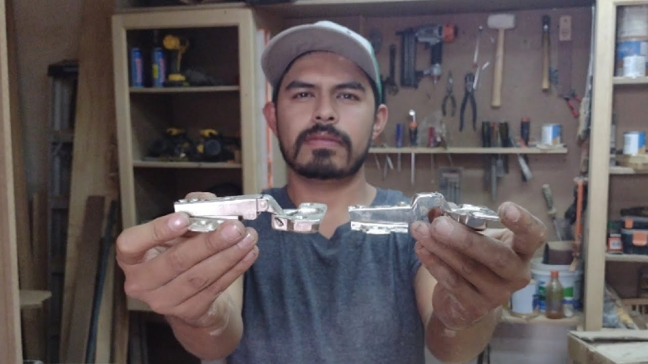 bisagra recta y bisagra semi curva (d&oacute;nde se usan)