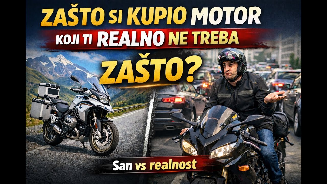 Zasto si kupio Motor koji ti realno ne treba  - San protiv Jave