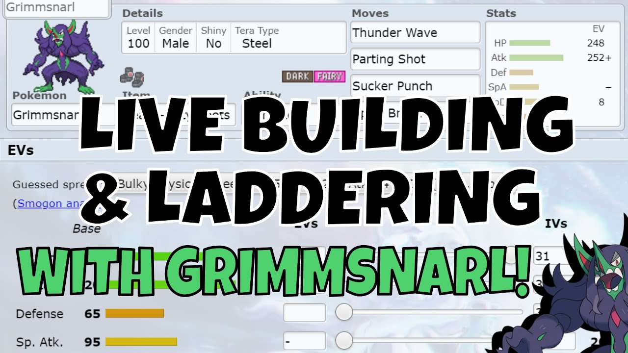 Choice Band Grimmsnarl Goes Crazy in High Ladder!