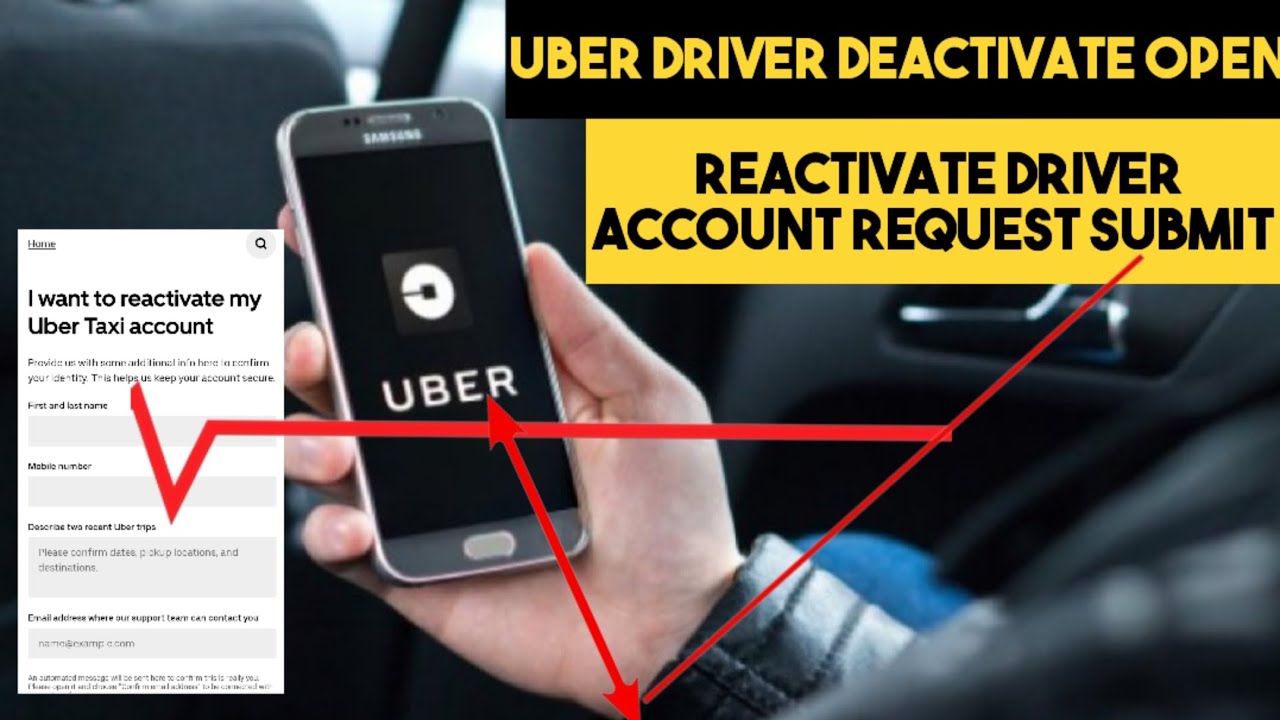 Uber Account Deactivated How To Activate in Hindi