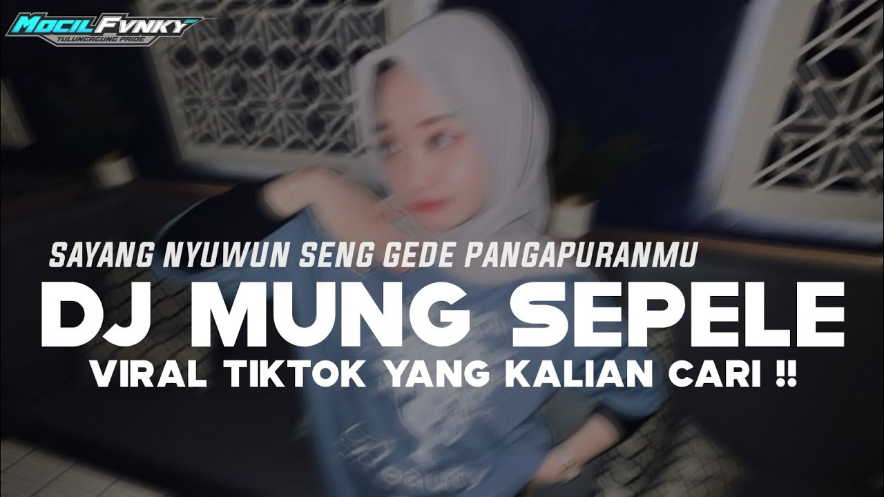 DJ SAYANG NYUWUN SENG GEDE PANGAPURAMU || DJ MUNG SEPELE REMIX VIRAL TIKTOK!!
