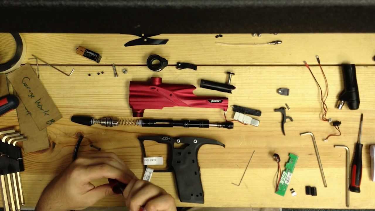 Planet Eclipse Etek 4 - high speed dismantling