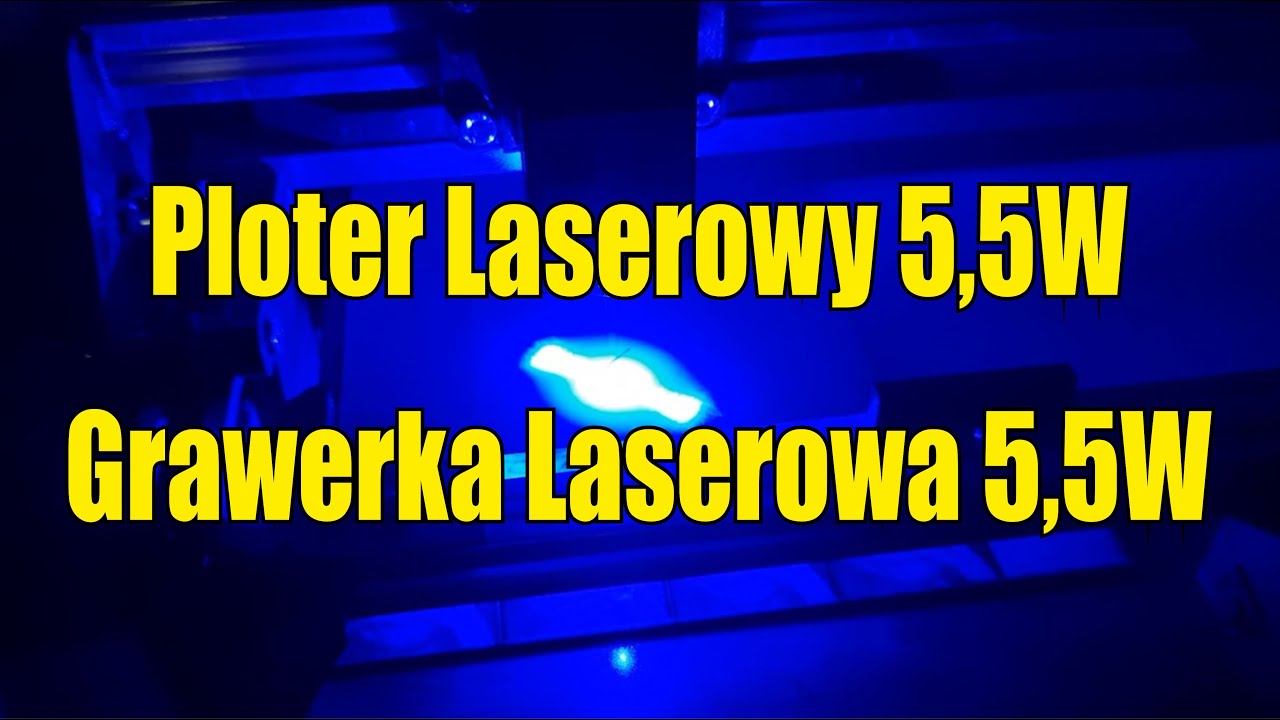 Ploter Laserowy 5500mW, Grawerka Laserowa