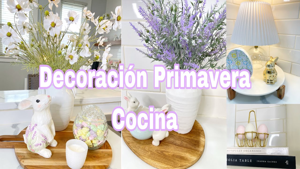 Decoración Primavera Cocina 2024 / Ideas Para Decorar La Cocina Primavera/ Kitchen Decor Ideas