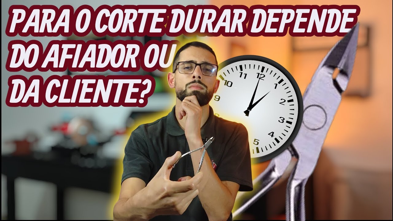 QUANTO TEMPO DEVE DURAR A AFIAÇÃO DE UM ALICATE AFIADO? AULA COMPLETA DETALHADA #afiação #manicure