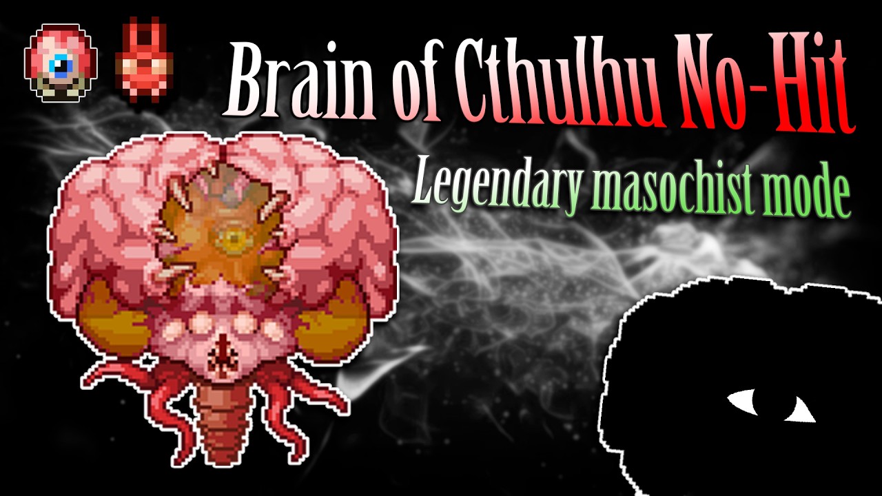 Brain of Cthulhu No-Hit - Terraria Fargo's souls: Legendary Masochist mode