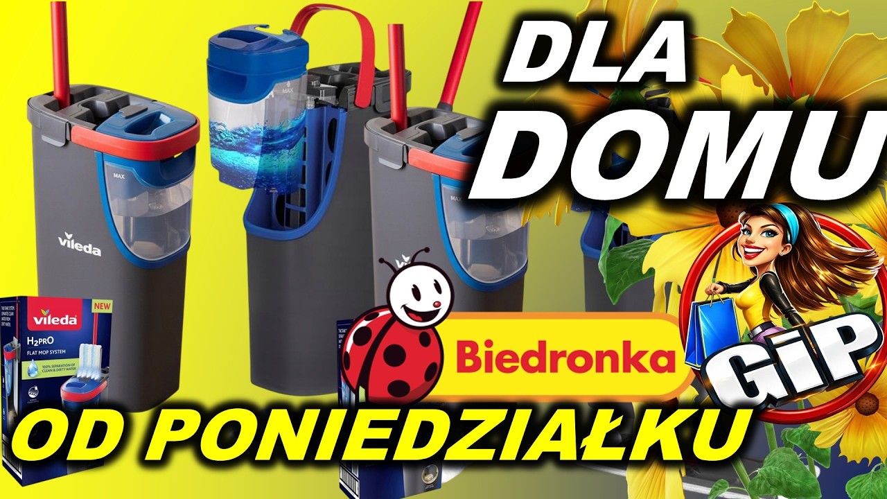 NOWA GAZETKA BIEDRONKI OD PONIEDZIAŁKU 29.06.2026! 🔥Wielki powr&oacute;t marek VILEDA, SMUKEE oraz HOFFEN!