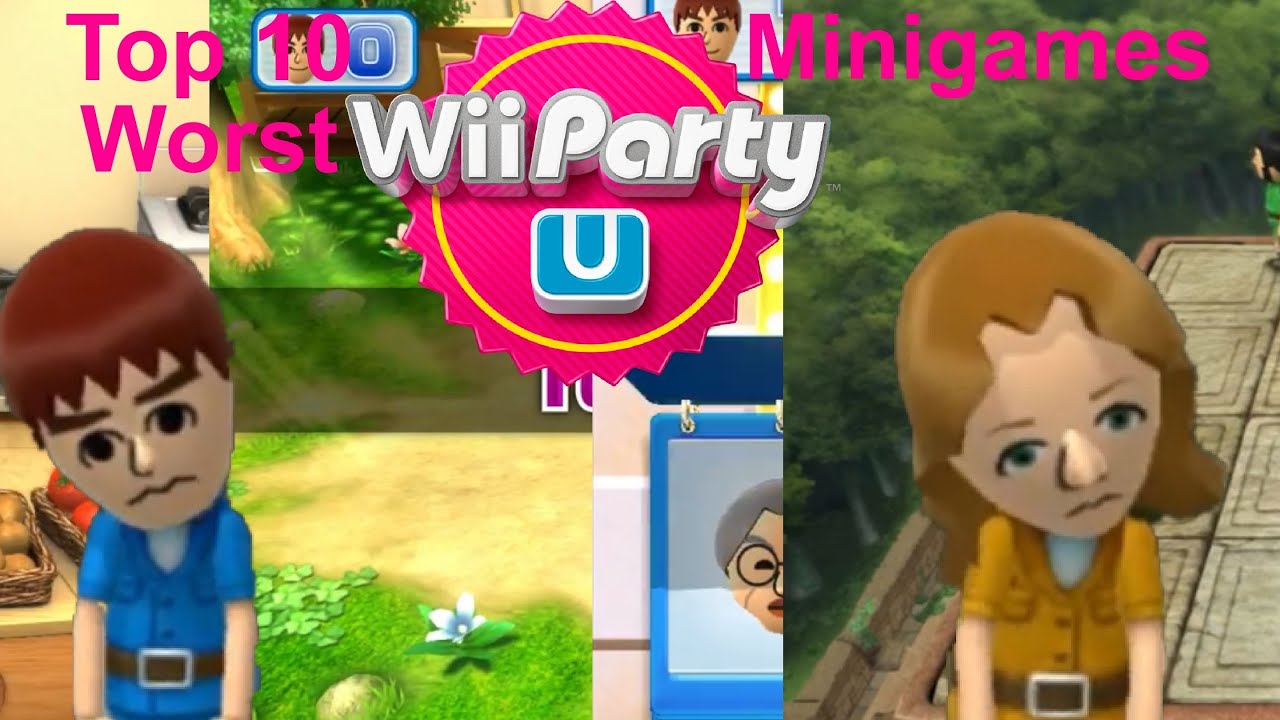Top 10 Worst Wii Party U Minigames