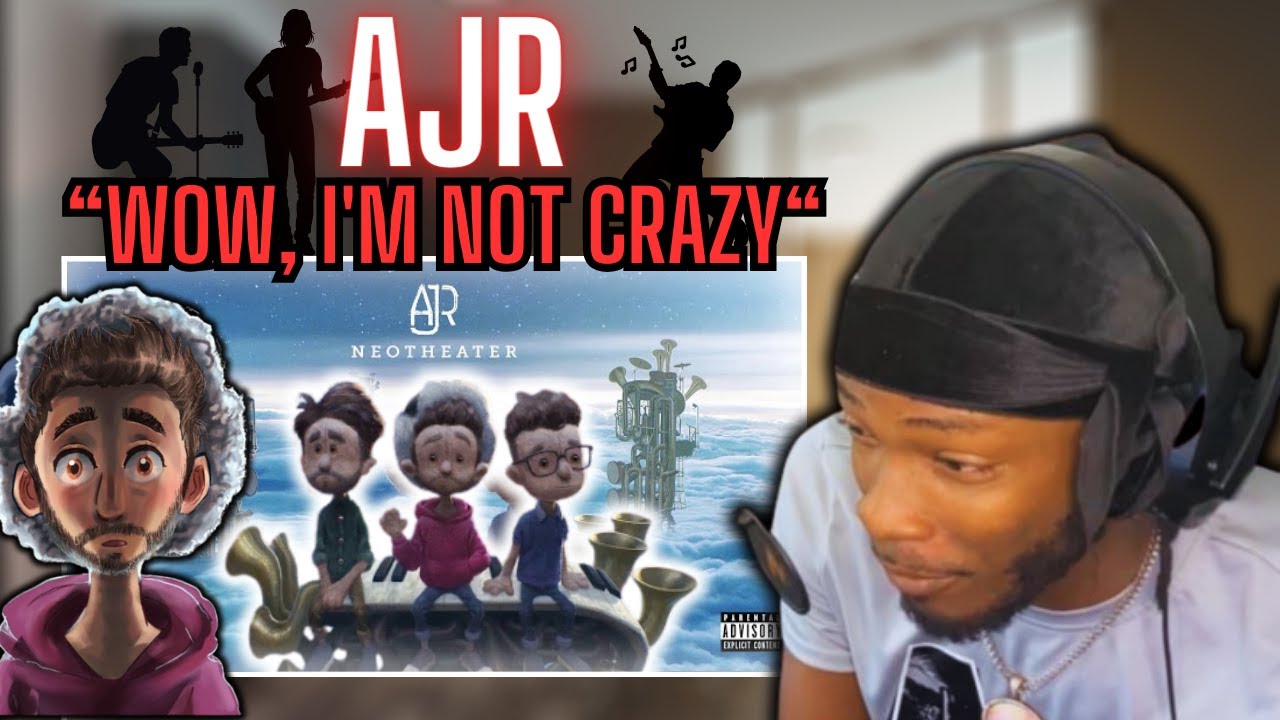 FIRST TIME REACTING TO AJR - Wow, I'm Not Crazy  (Visualizer) | Simply Not Simple REACTIONS