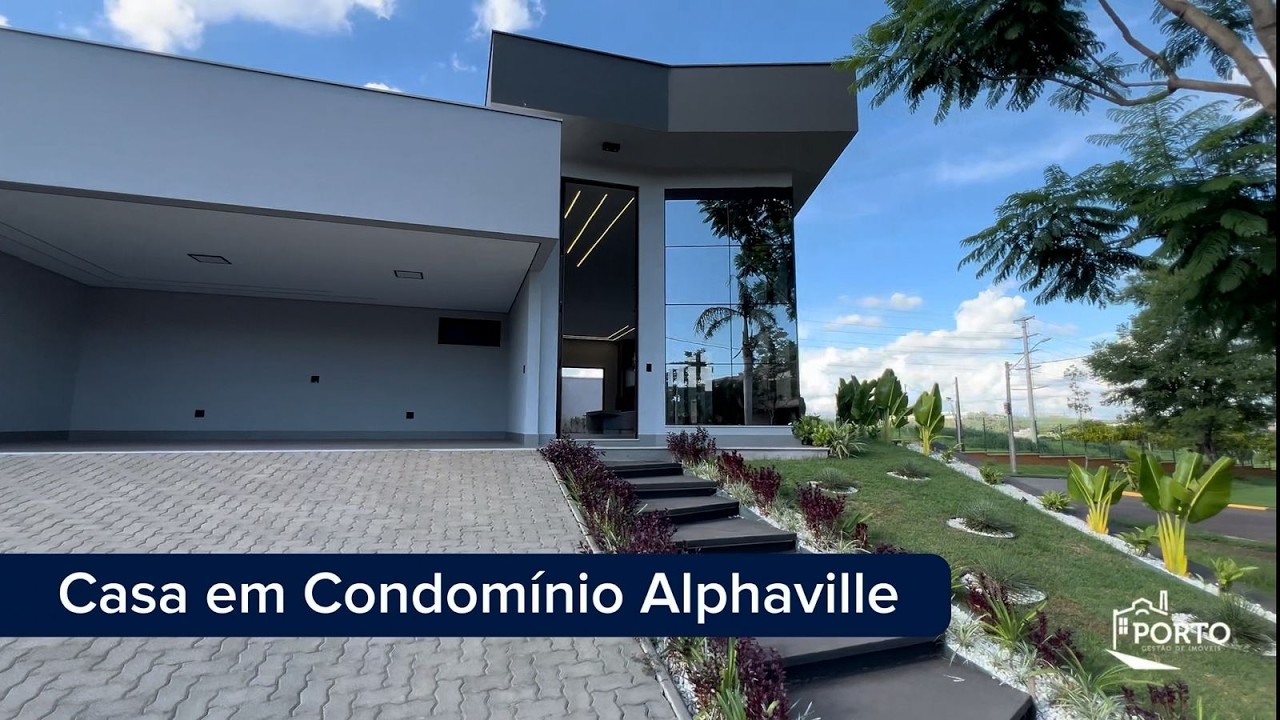 🏡 Casa Térrea para Locação no Alphaville Piracicaba | Santa Rosa Ipês