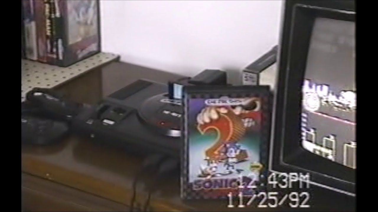 VHS footage of my game room in the 90's continued