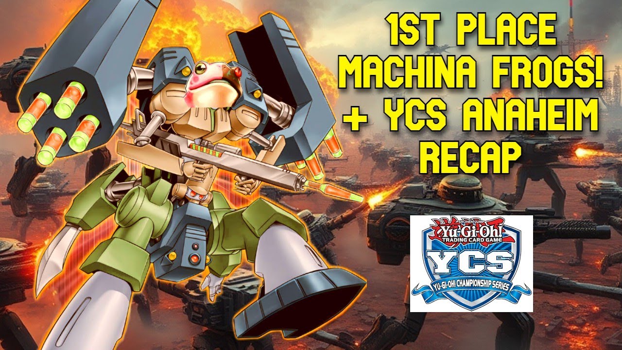 1st Place Machina Frogs Edison Deck Profile + YCS Anaheim Recap!