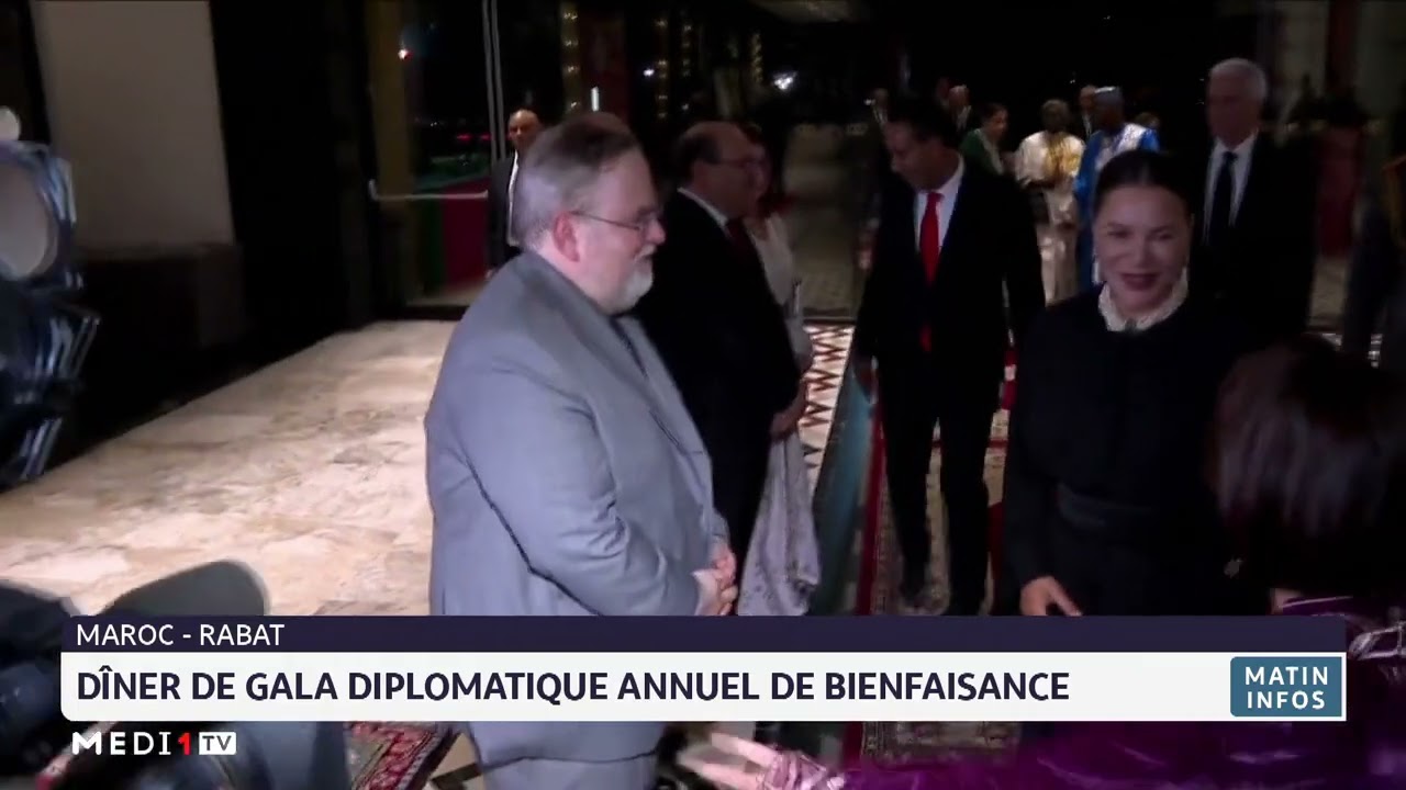 La Princesse Lalla Hasnaa préside le dîner de gala diplomatique annuel de bienfaisance