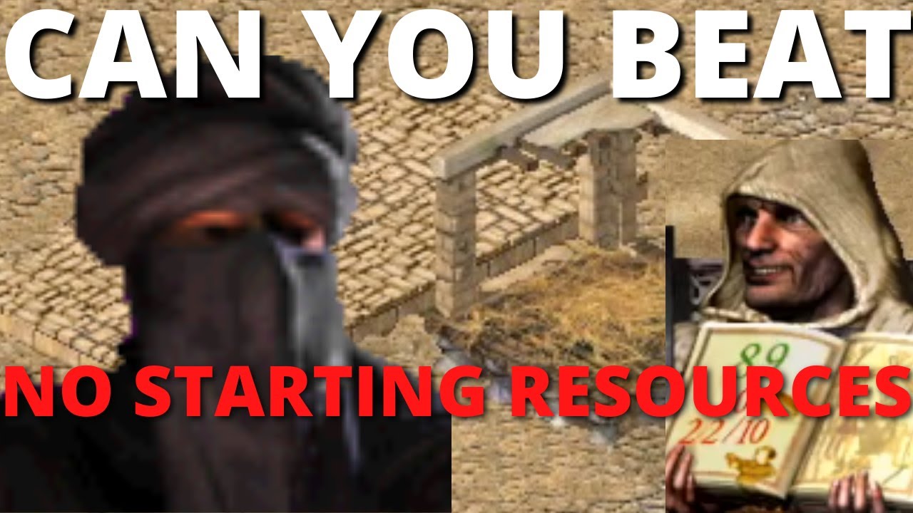 NO STARTING RESOURCES/GOLD/UNITS, Against Caliph?