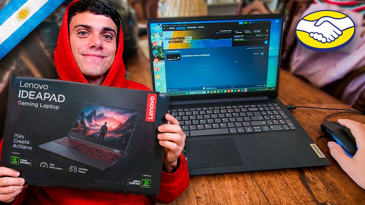 Compre la Notebook GAMER mas BARATA de Mercado Libre!