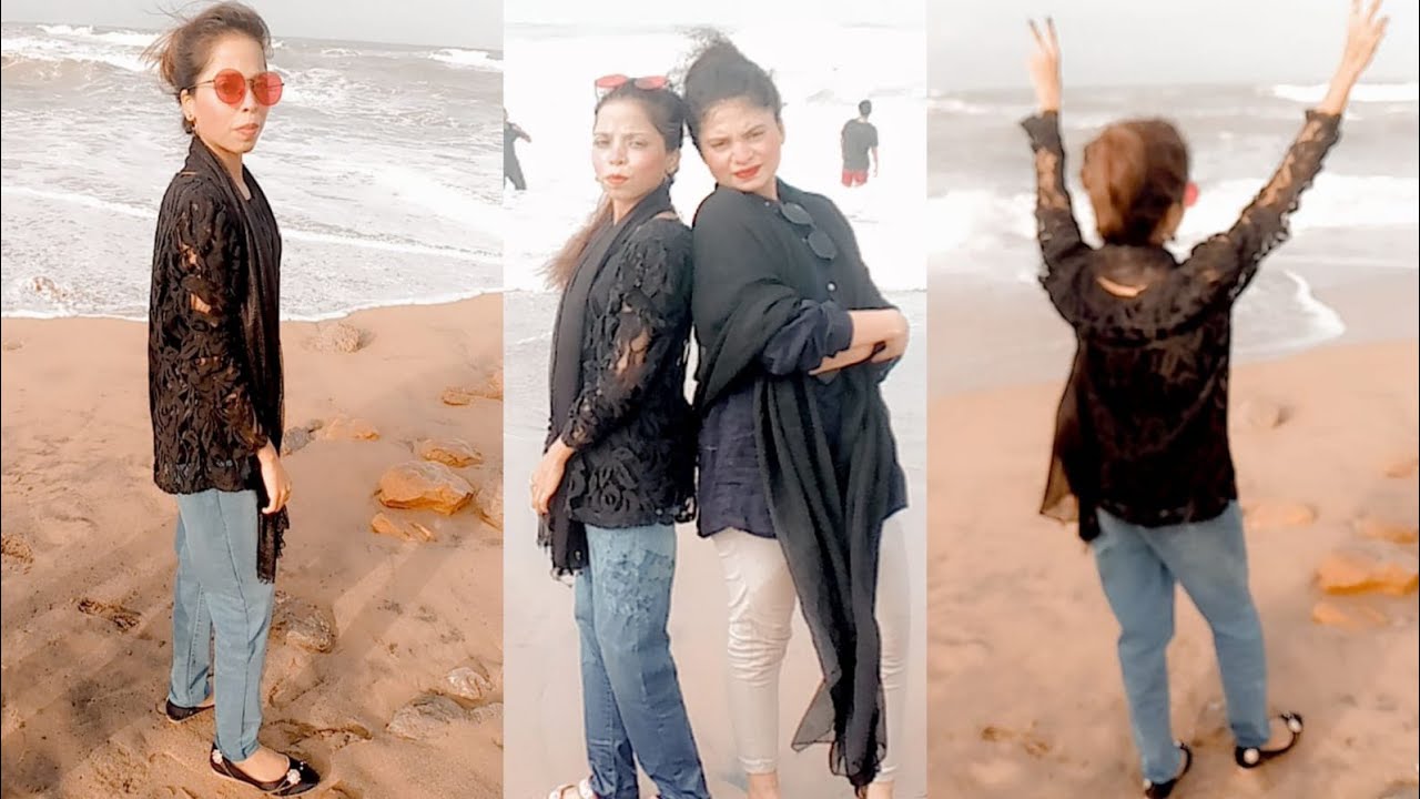 Beautiful Beach In Karachi |Hawks Bay Picnic Beach Family Vlog 2o23 | Life With Ariba