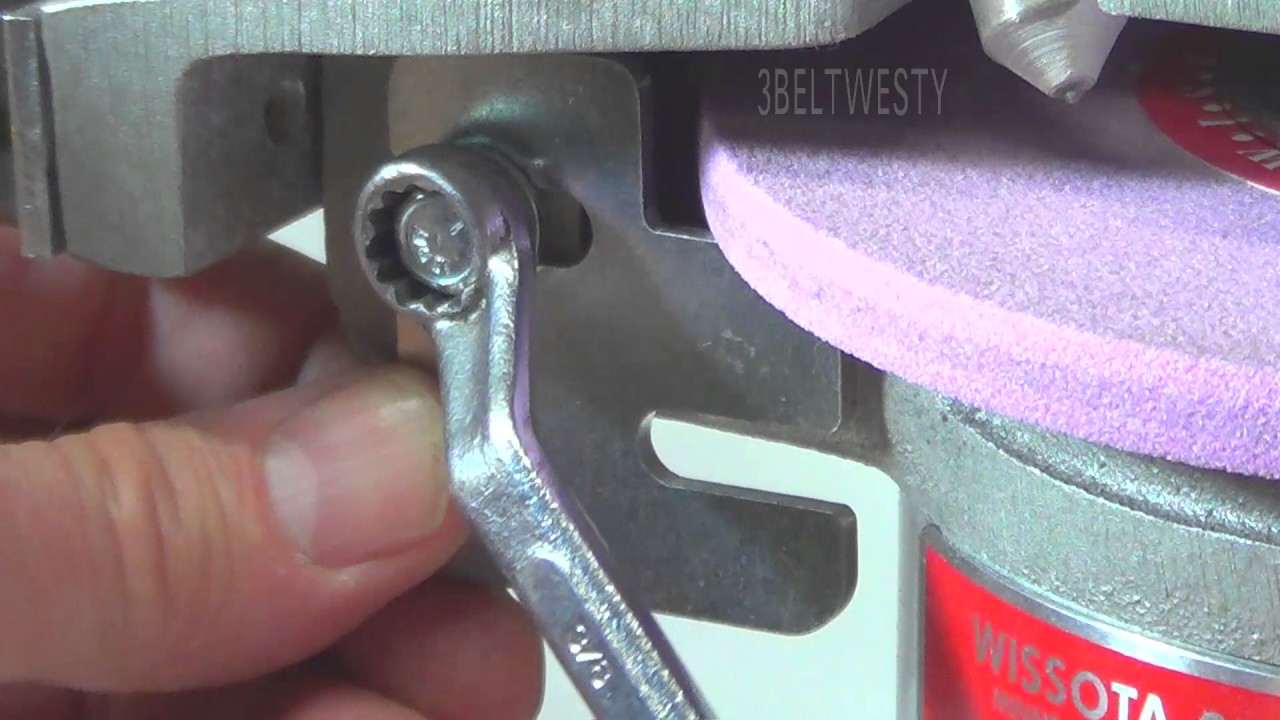 Wissota 911 Spark breaker adjustment skate sharpener