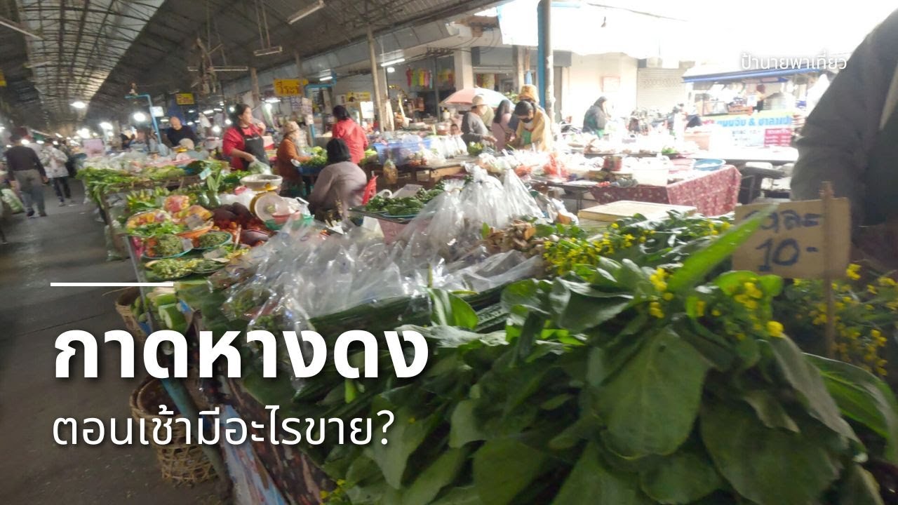 ตลาดหางดง ตอนเช้ามีอะไรขาย? | EP450