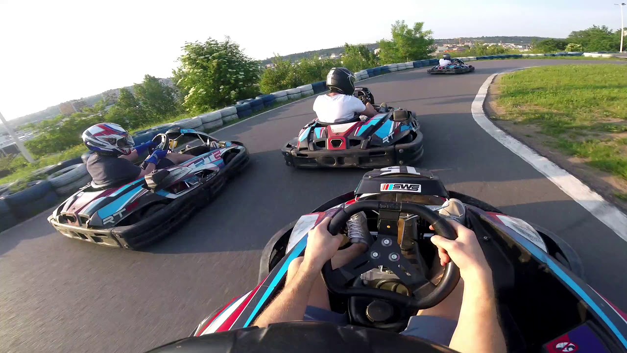 Motokáry KartPlanet Praha onboard lap time 49.595