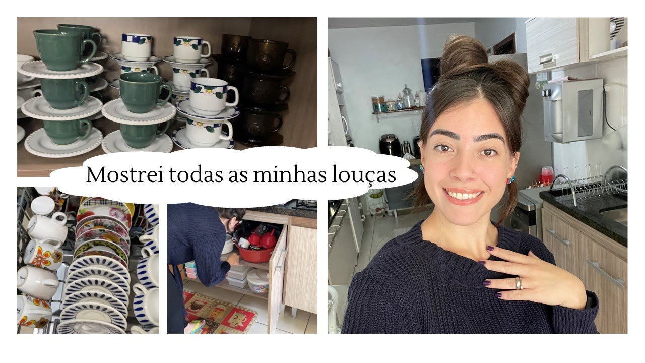 TOUR PELA MINHA COZINHA POR DENTRO DOS ARMÁRIOS | ORGANIZANDO TUDO