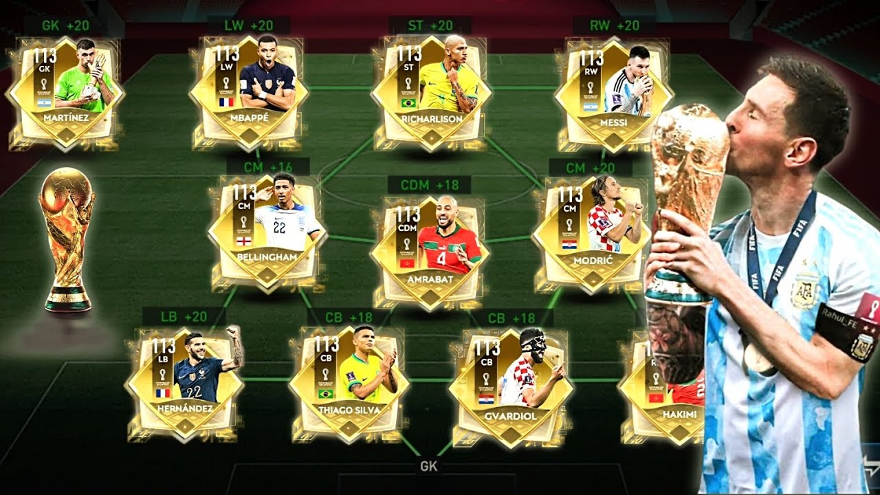 MY FULL MAXED TOTT TEAM UPGRADE 133 OVR - FIFA MOBILE 22
