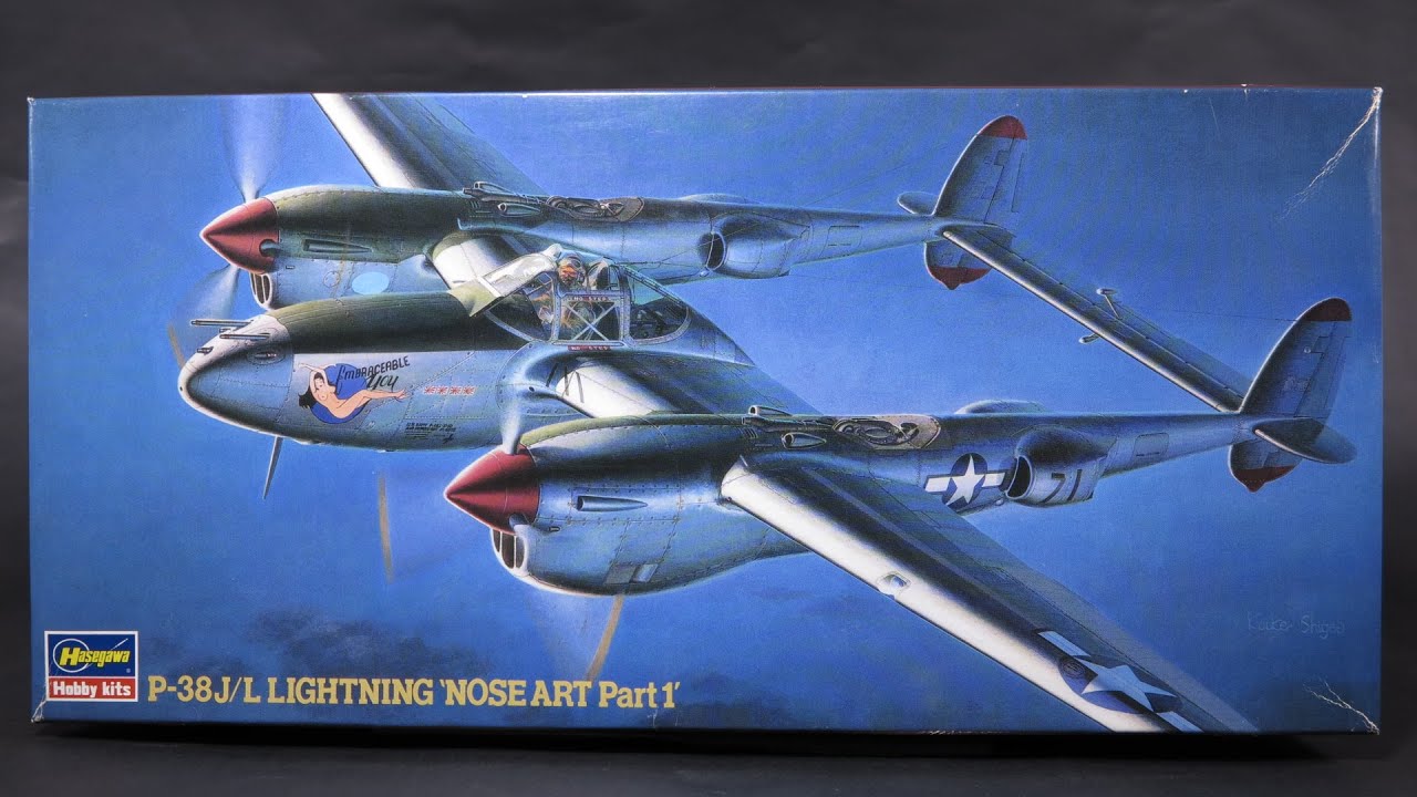 【P38 1/72 Hasegawa】